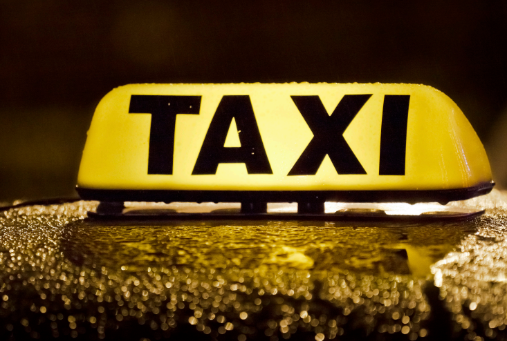 Taxi sign
